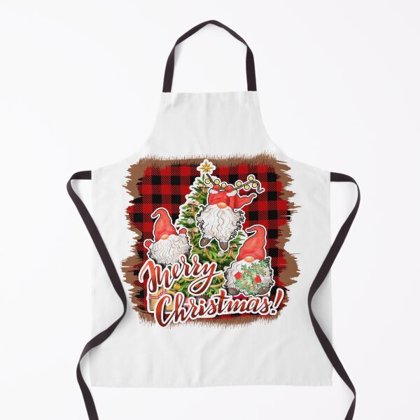 Item preview, Merry Christmas Funny Xmas Gnomes In Plaid Hats designed and sold by SCStafford.
