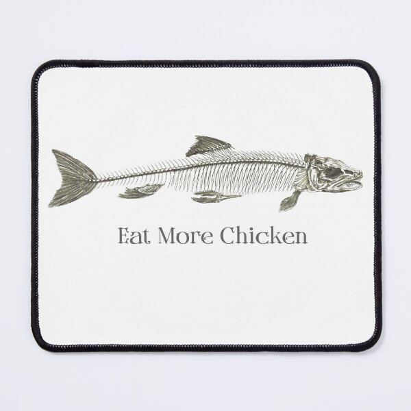 Item preview, Fishbone Vintage Eat More Chicken designed and sold by Karbast.
