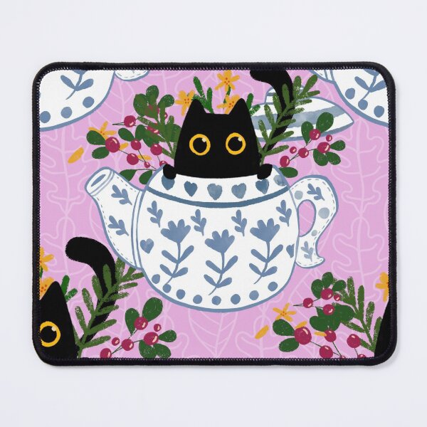 Item preview, Cat in Teapot designed and sold by RosalieReeves.