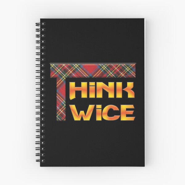 Item preview, Think Twice designed and sold by StoneBluePlanet.