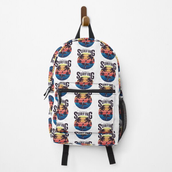 Item preview, Retro Cool Colorful Vintage Hawaii Surfing designed and sold by Merch Extreme.