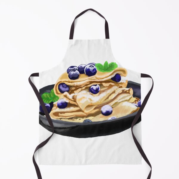 Item preview, Blueberry Crepes with Mint Leaves - Crepes - Desert designed and sold by BunnyBizarre.