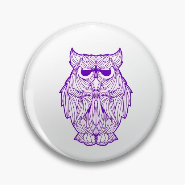 Item preview, Owl Mandala Art designed and sold by Open Canvas.