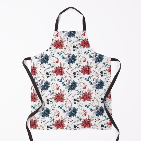 Item preview, Winter Botanical Pattern designed and sold by Naturalist Prints.