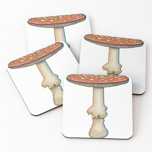 Item preview, Trippy Amanita muscaria mushroom fungus designed and sold by Artbychb.