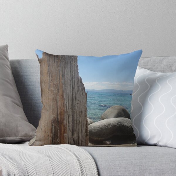 Item preview, Granite and Driftwood on Lake Tahoe Beach designed and sold by KristinaL.