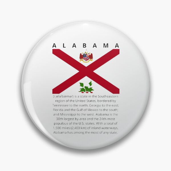 Item preview, Alabama, I love Alabama, from wikipedia, Alabama is a state ...., states of the US designed and sold by mariko77.
