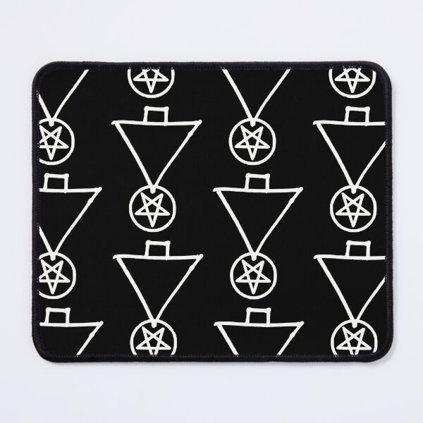 Item preview, Pentagram Pentacle Satanic Inverted Xmas Tree designed and sold by AlasAHintStudio.
