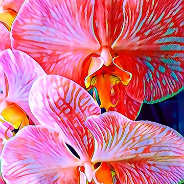 Artwork thumbnail, Orchid Love by RandaRubyRed