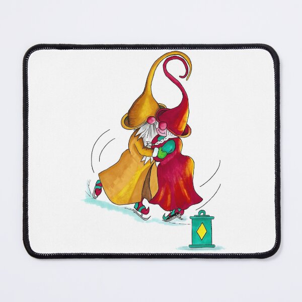 Item preview, Ice Skating Gnomes Dancing On Ice designed and sold by JulieSpriddle.
