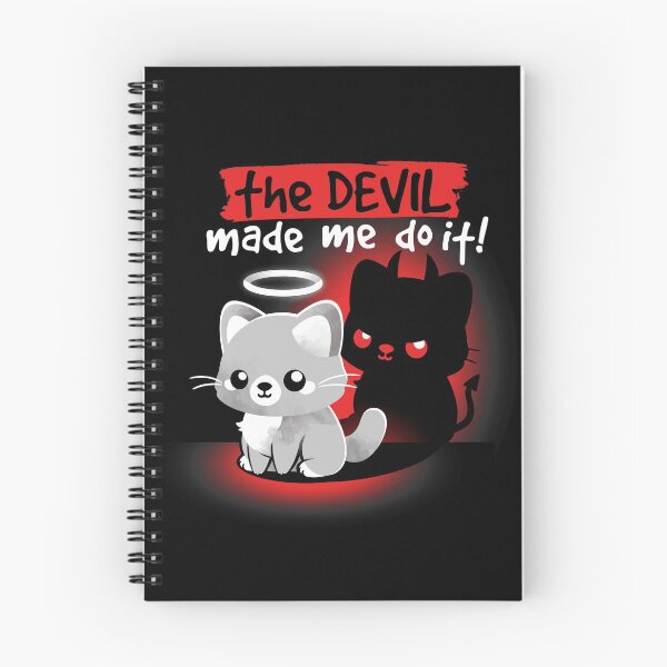 Item preview, devil cat designed and sold by NemiMakeit.