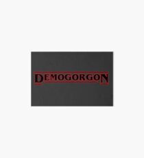 Lámina de exposición Demogorgon