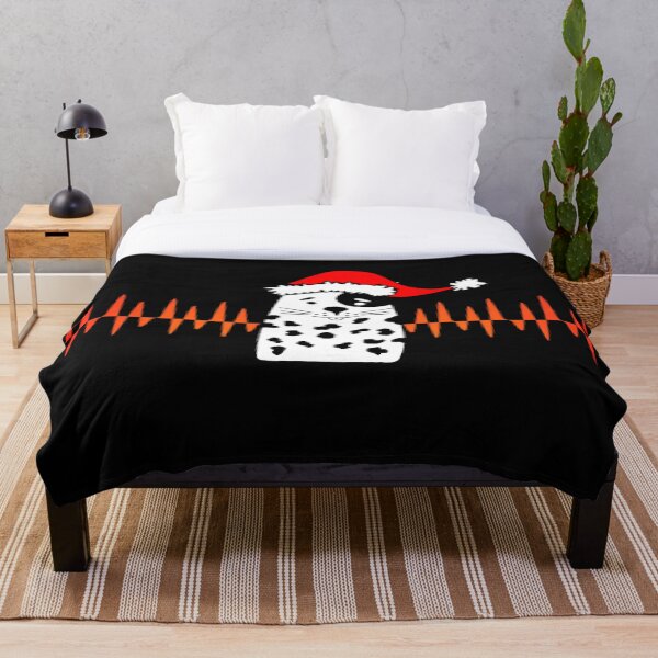 Aperçu de l'œuvre Chien dans un chapeau de Noël Heartbeat Design créée et vendue par Joolsd.