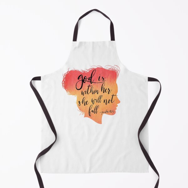 Item preview, Christian Verse - God is within her, she will not fall - Psalm designed and sold by JacquelineLim.