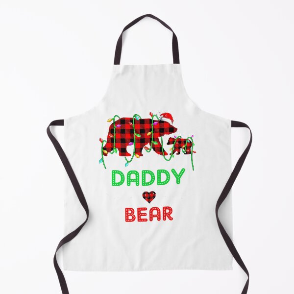 Item preview, Daddy Bear Christmas Pajama Red Plaid Buffalo Family T-Shirt designed and sold by abigailbullock.