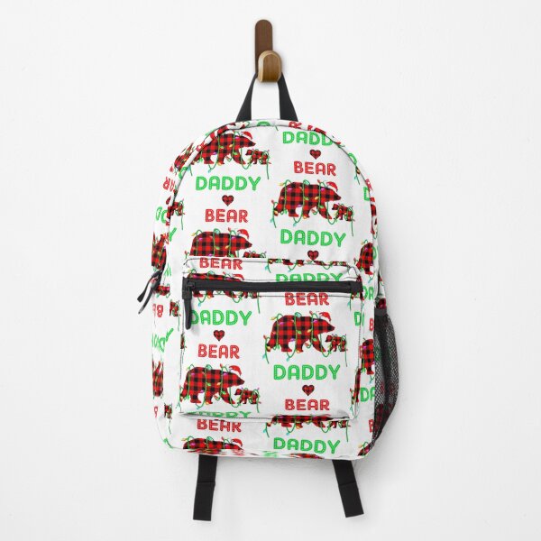 Item preview, Daddy Bear Christmas Pajama Red Plaid Buffalo Family T-Shirt designed and sold by abigailbullock.