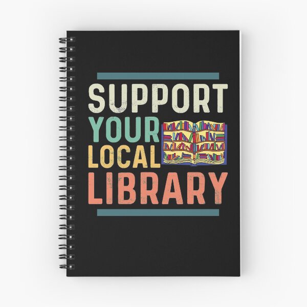 Item preview, Support Your Local Library | Book Lover Gift designed and sold by SapphicGrapphic .