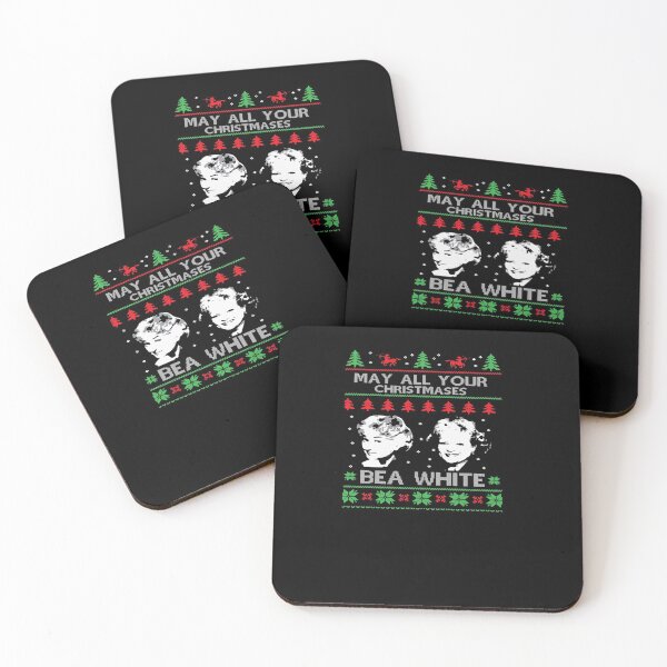 Item preview, May All Your Christmases Bea White Funny Holiday Ugly designed and sold by IonMititelu.