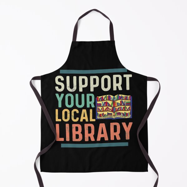 Item preview, Support Your Local Library | Book Lover Gift designed and sold by SapphicGrapphic .