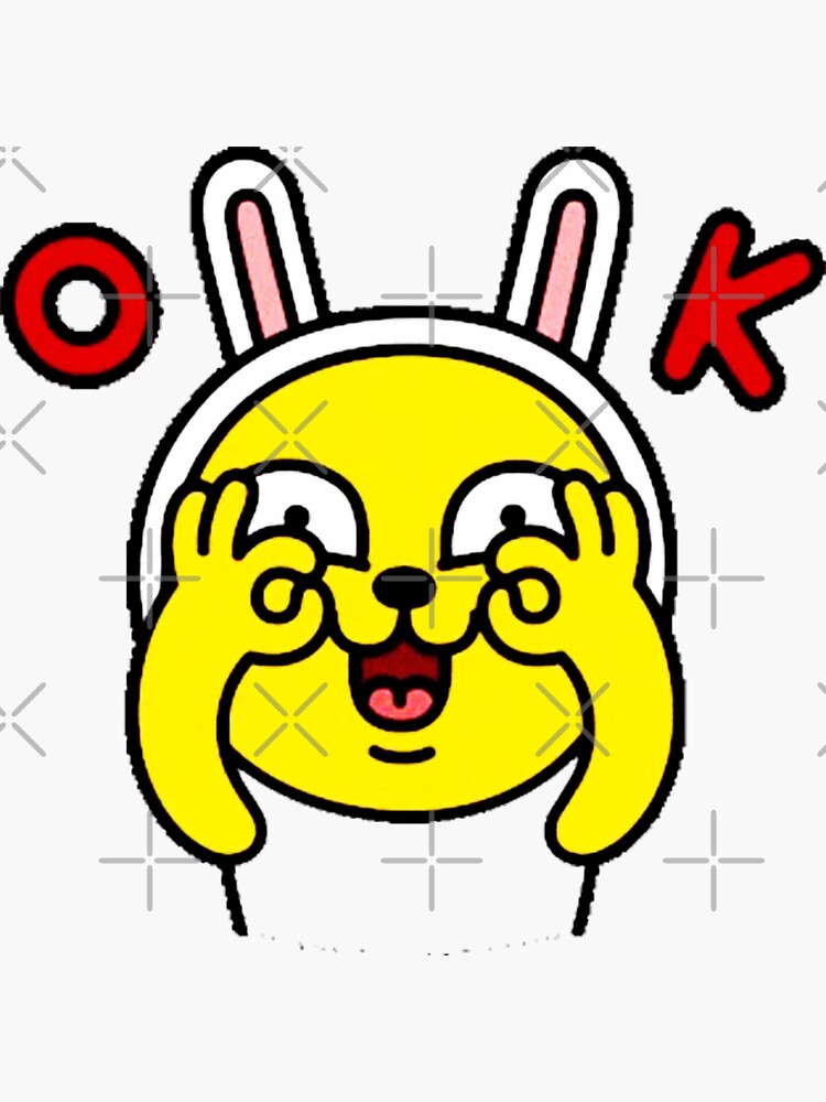 Kakaotalk Friends Okay Sticker For Sale By Jgillisantonio Redbubble 5368