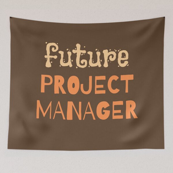 Item preview, Future Project Manager Funny Font Dark designed and sold by trendingatees.
