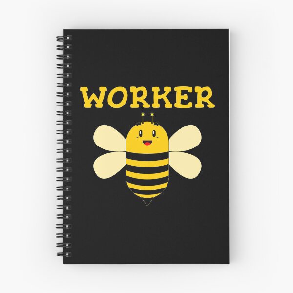 Item preview, Worker Bee Funny Beekeeping Text Graphic design designed and sold by TopRatedDesigns.