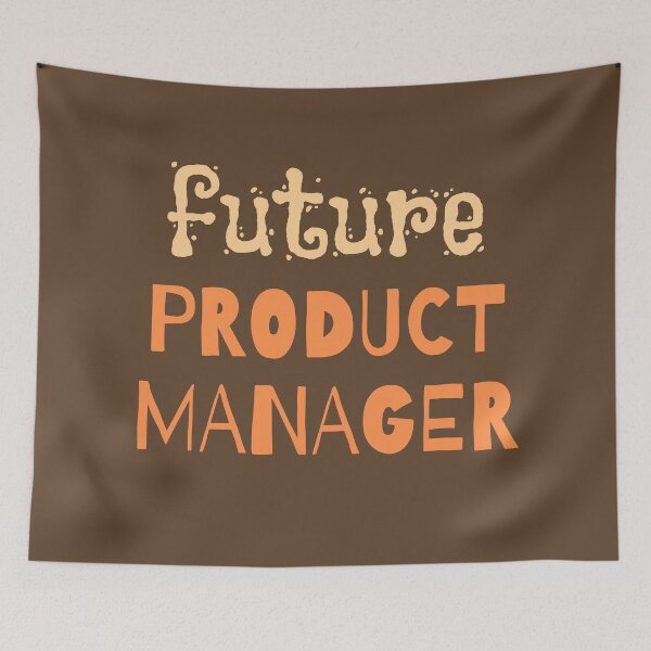 Item preview, Future Product Manager Funny Font Dark designed and sold by trendingatees.