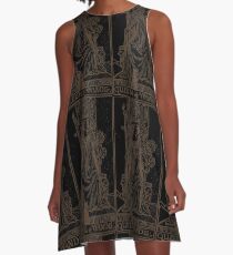 Queen of Wands A-Line Dress