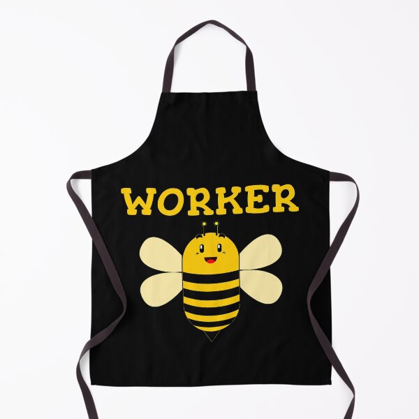 Item preview, Worker Bee Funny Beekeeping Text Graphic design designed and sold by TopRatedDesigns.