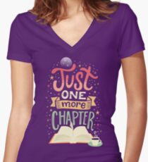 One more chapter Women's Fitted V-Neck T-Shirt