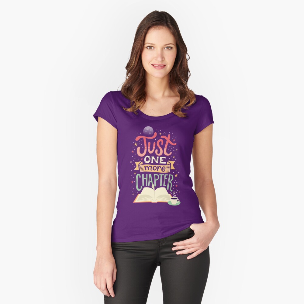 Item preview, Fitted Scoop T-Shirt designed and sold by risarodil.