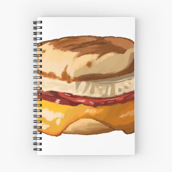 Item preview, Breakfast Muffin - Egg Cheese Tomato Muffin designed and sold by BunnyBizarre.