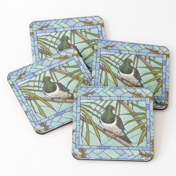 Item preview, Kereru Mosaic designed and sold by AprilAppleArt.
