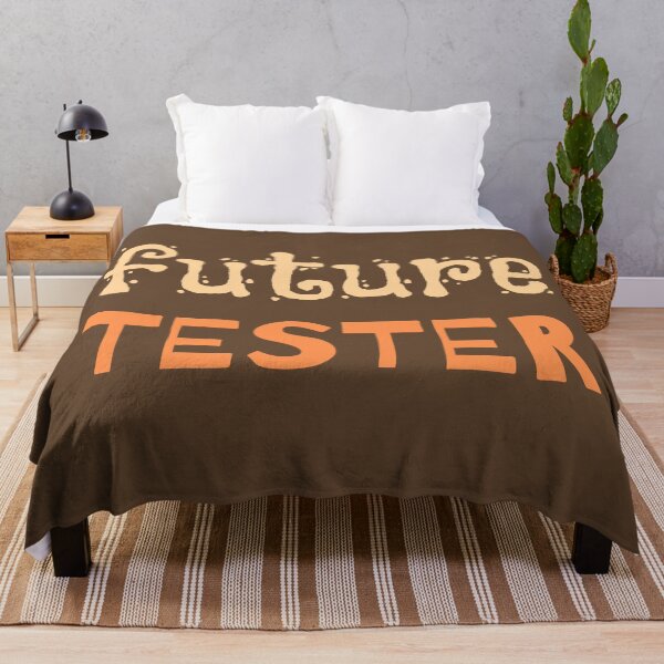 Item preview, Future Tester Funny Font Dark designed and sold by trendingatees.