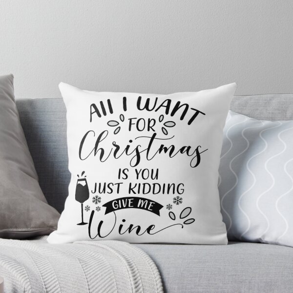 Artikelvorschau, Alles, was ich zu Weihnachten will, ist, dass du nur Witze machst, gib mir Wein entworfen und verkauft von SCStafford.