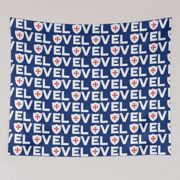 Artikelvorschau, Tempelritter Retro Flagge und Kreuz Liebe Geschenk entworfen und verkauft von Carolwright-CA.