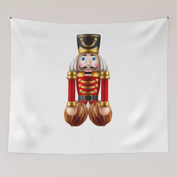 Item preview, Deez Nutz Funny Nutcracker Christmas T-Shirt designed and sold by abigailbullock.