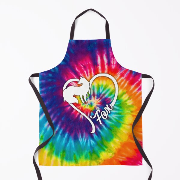 Item preview, Fox - Tie dye heart designed and sold by DarelliBeauty.