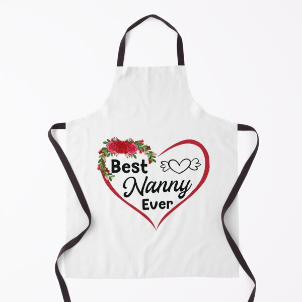 Worlds Best Nanny Apron, Worlds Best Nanny Gift, Gift for Nanny