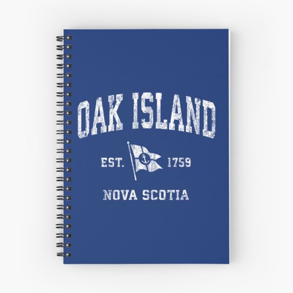 Item preview, Oak Island Canada Vintage Nautical Boat Anchor Flag Sports   designed and sold by Carolwright-CA.