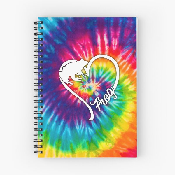 Item preview, Frog - Tie dye heart designed and sold by DarelliBeauty.