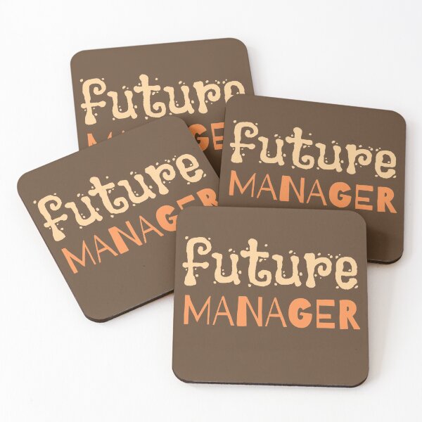Item preview, Future Manager Funny Font Dark designed and sold by trendingatees.