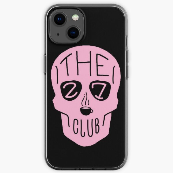 27 Club Coffee iPhone Soft Case - Machine Gun Kelly iPhone Soft Case