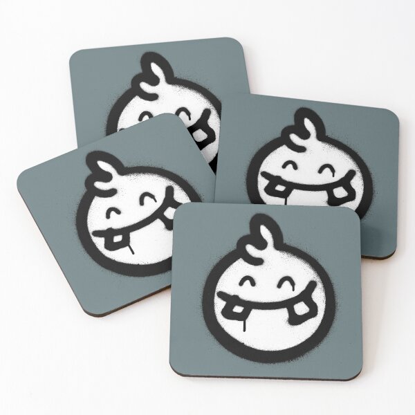 Item preview, Graffiti sprayed happy leaking icon designed and sold by Paulus-DB.
