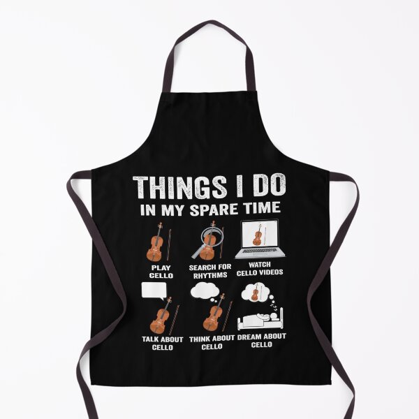 Item preview, Cello Violin musician cellist Things I do in my spare time cello tee shirts cello t shirt music t shirts cello designed and sold by jojocat90.