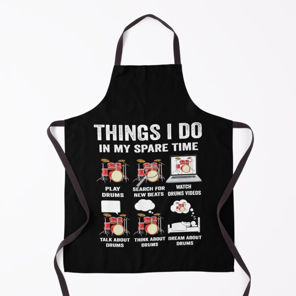 Item preview, Things I do in my spare time drums drummers musician funny shirts for drummers got drums shirt drums tshirts for men designed and sold by jojocat90.