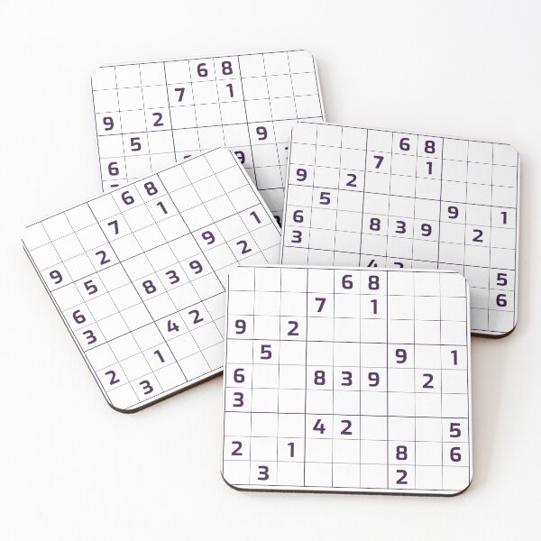Item preview, Sudoku Puzzle Black and White | Puzzle #2 designed and sold by beanibooi.