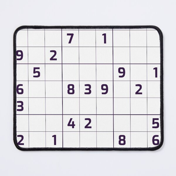 Item preview, Sudoku Puzzle Black and White | Puzzle #2 designed and sold by beanibooi.