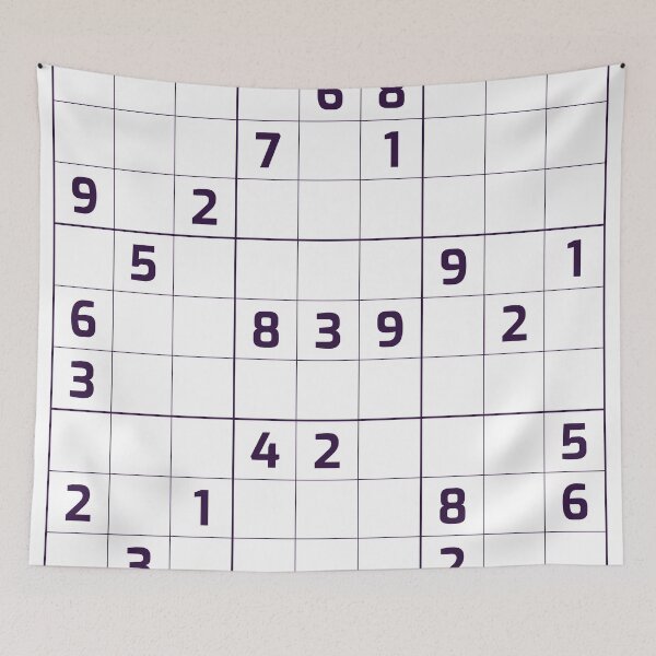 Item preview, Sudoku Puzzle Black and White | Puzzle #2 designed and sold by beanibooi.