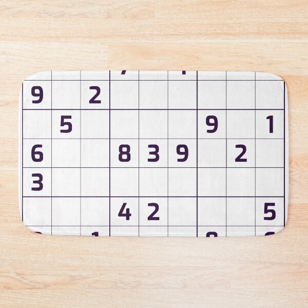 Item preview, Sudoku Puzzle Black and White | Puzzle #2 designed and sold by beanibooi.